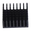 5Pcs 25*25*10Mm Aluminum Cooler Radiator Electronic Chip Heatsink