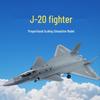 Модель истребителя J-20 в масштабе