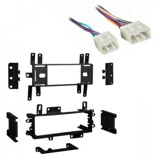 Fits Mazda Protege 1995-2000 Single DIN Stereo Harness Radio tall Dash Kit
