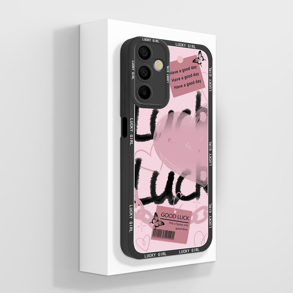 Чехол для телефона Samsung Galaxy A15 A 15 4G 5G. Роскошный модный дизайн. Матовый черный квадрат. Высококачественный мягкий жидкий силиконовый чехол для бампера Samsung.