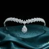 Bridal Crown Exquisite Small Baroque Rhinestone Headdress Temperament Queen Birthday Party Simple Versatile Hair Accessories