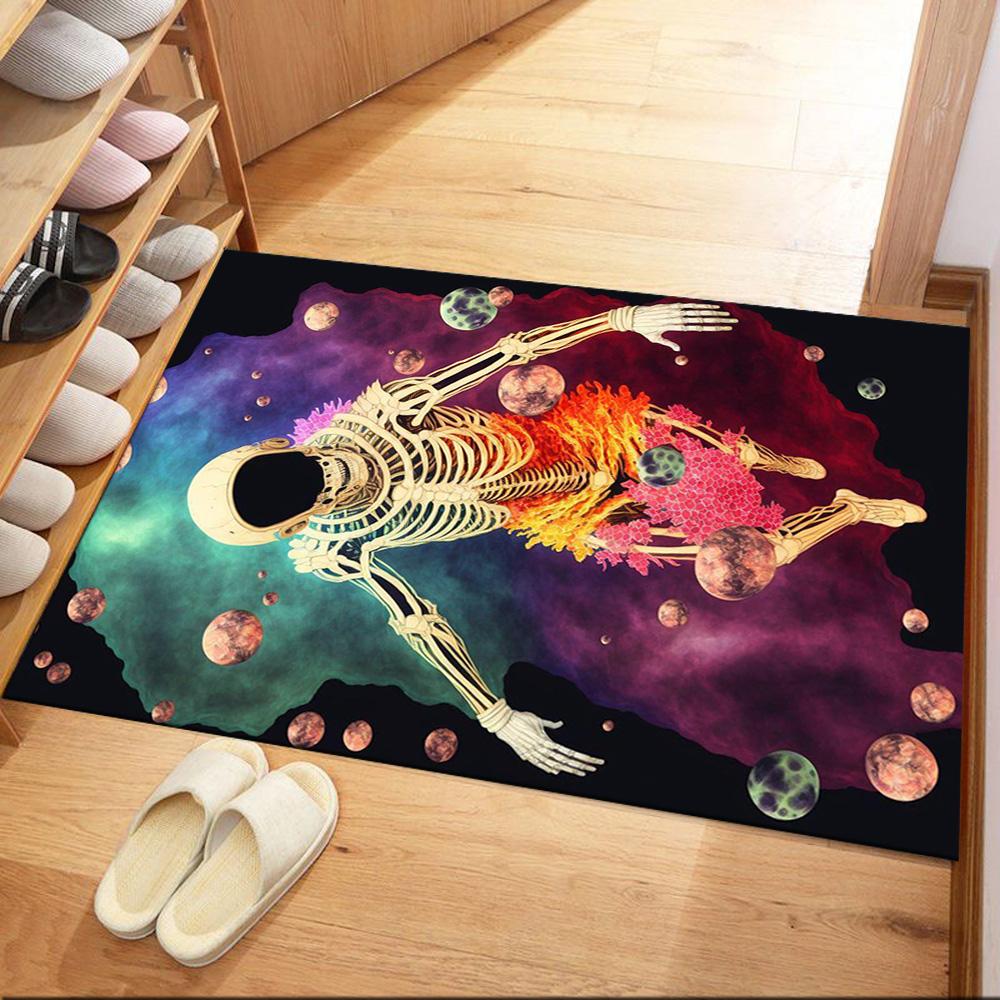 Satanic Symbolism Artwork Floor Mats for Living Room, Bedroom and Room Decoration Are Suitable for Gifts.