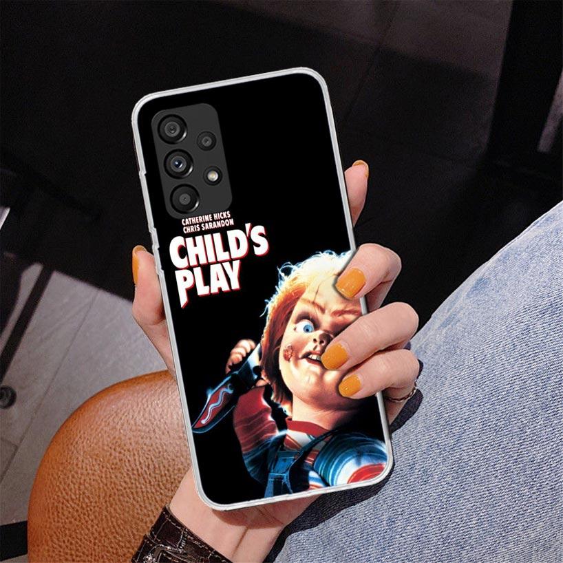 Чехол для телефона Chucky Child's Play для Samsung Galaxy A17 A16 A15 A14 A13 A57 A56 A55 A54 A53 A37 A36 A35 A34 A33 A26 A25 A24 A23 Ga