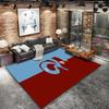 Ковер Trabzonspor для гостиной, спальни, дома, украшение для дивана, игровая зона для детей, нескользящий коврик