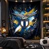 Wall Hanging Tapestry Lazio FC Print Cloth for Living Room Bedroom Home Decor
