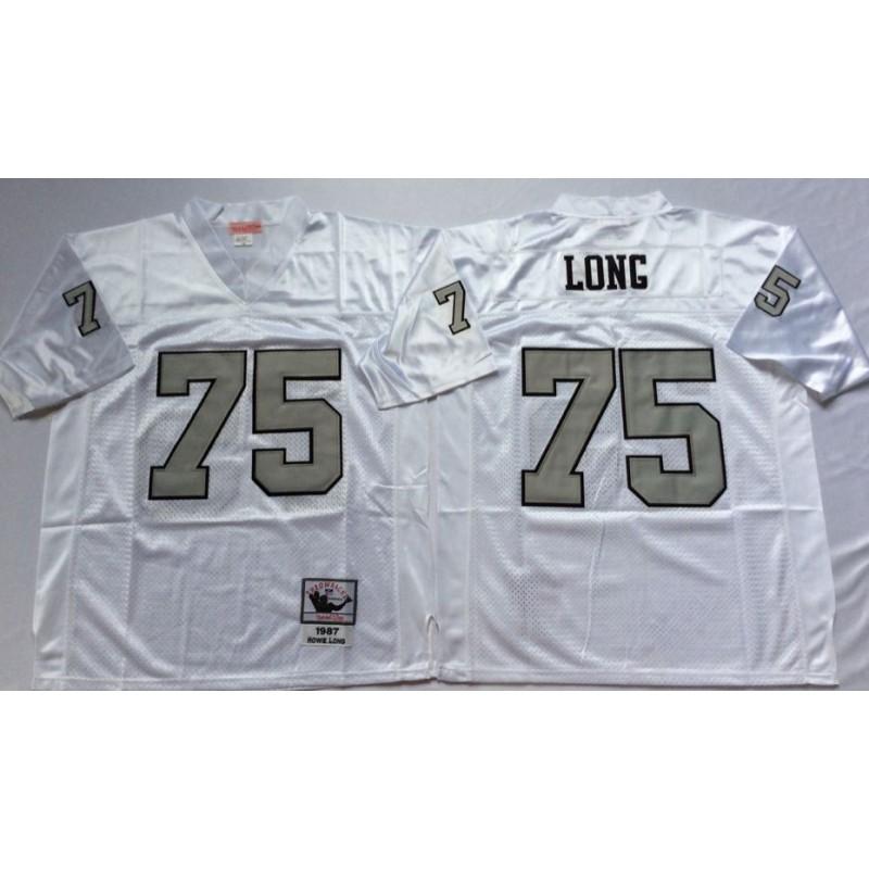 Rugby Jersey Oakland Raiders Retro Style Embroidered Football Uniform Men Women Fall Winter