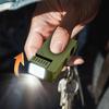 Портативный мини-фонарик C9 с высокой яркостью, регулируемым углом, перезаряжаемый, многофункциональный, красный и синий предупреждающий свет для наружных работ