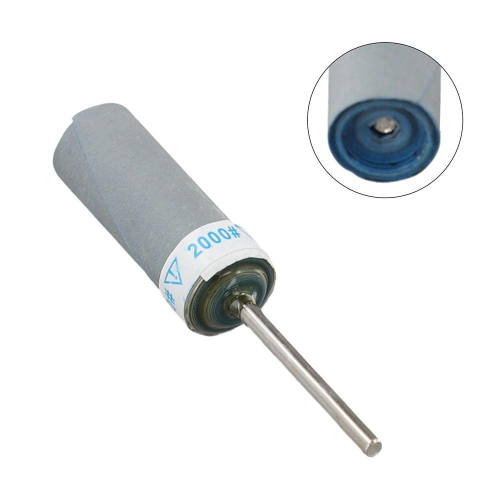 1 шт. шлифовальный барабан шлифовальные ленты ремень 2,35 мм хвостовик шлифовальные круги головка прочная наждачная бумага палочка