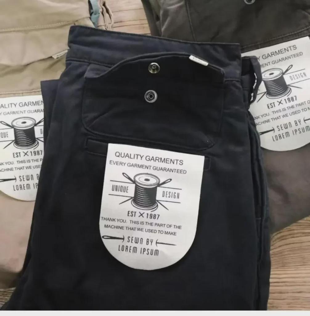 Мужской хлопковый прямой повседневный комбинезон - 2024 American Retro High Street Fashion