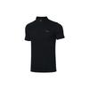 Мужская рубашка поло с коротким рукавом Li Ning Training Series, дышащая, черная APLR005-1