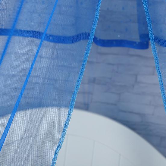 Купольная москитная сетка, простая установка, мелкая сетка, износостойкий балдахин принцессы со звездами, флуоресцентное покрывало, занавеска, товары для дома