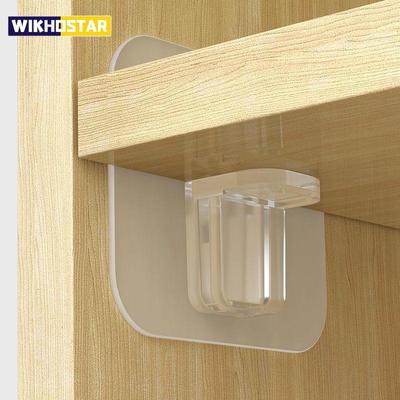 4/10 шт. клейкие колышки для поддержки полки клейкие колышки для полки шкафа зажимы для поддержки полки настенные вешалки прочные держатели