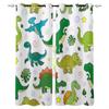 Мультфильм животное милый динозавр оконная занавеска детская спальня шторы домашние шторы для гостиной