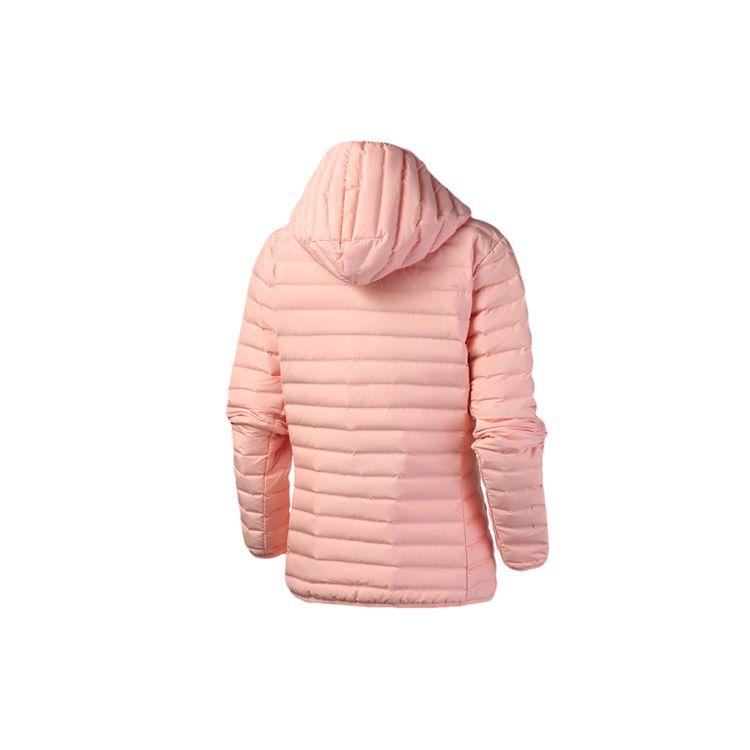 Adidas Varilite Soft Hooded Down Jacket Women Bright Pink DZ1496