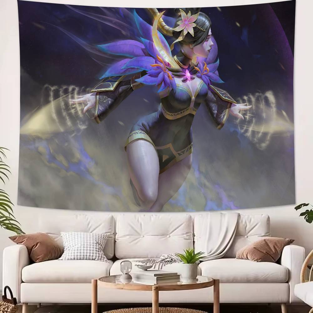 Большой Крутой Модный XL Игровой Гобелен Dota 2 Популярное Украшение Комнаты Настенный Гобелен Искусство Комната Домашний Декор Настенное Искусство Декор
