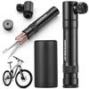 CO2 Bicycle Pump with Tubeless Tire Repair Tool Schrader & Presta Valve CO2 Bike Tire Inflator Aluminum Alloy for MTB Road Bike