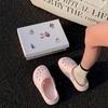 Женские летние дырчатые туфли из ЭВА для увеличения роста, уличные, противоскользящие, простые и модные шлепанцы, пляжные спортивные сандалии