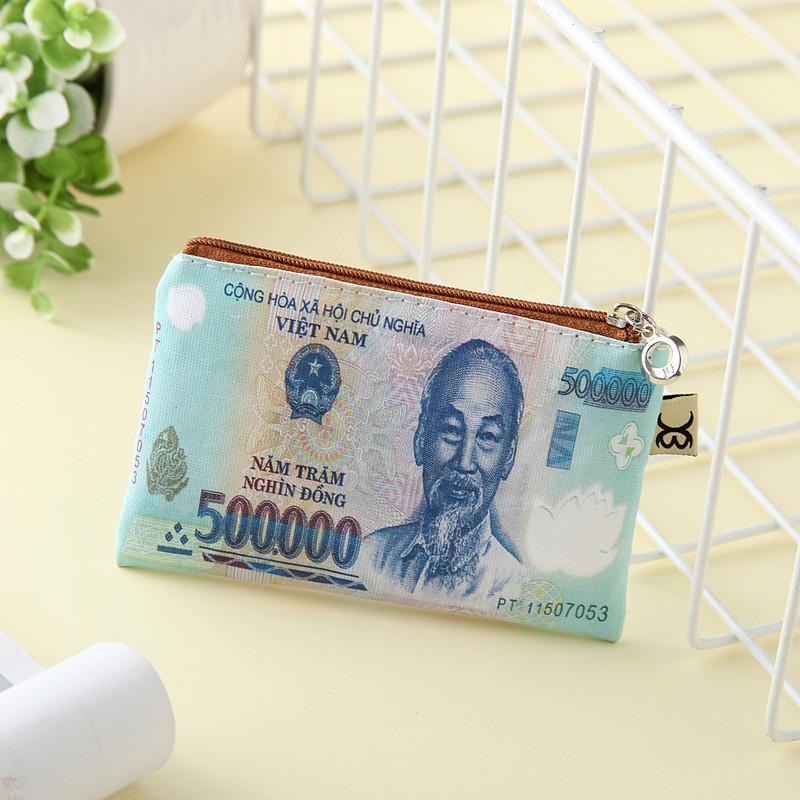 Канвасовый кошелек для монет и держатель для карт: Мешок для хранения красных конвертов и кабелей данных - Креативная идея для подарка