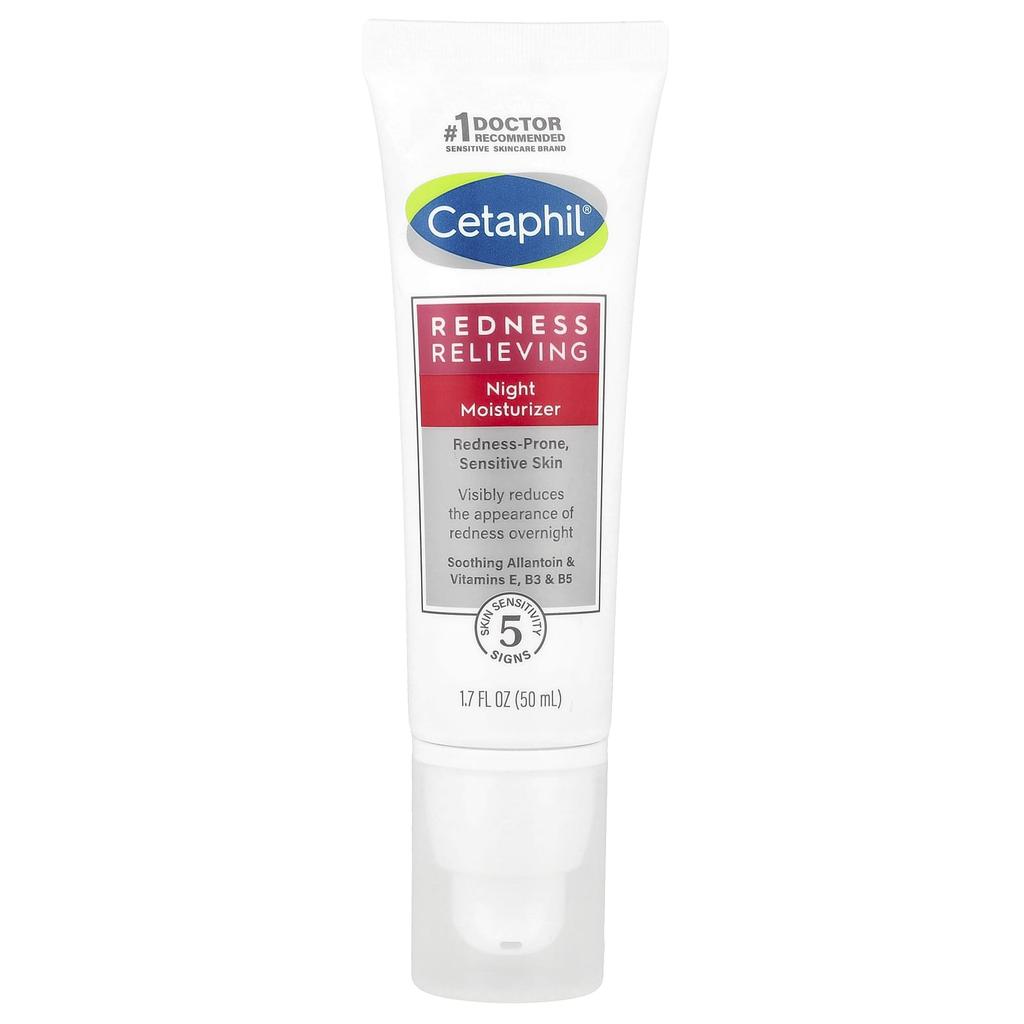 Cetaphil Redness Relief, Night Moisturizer, 1.7 Fl Oz (50 G)