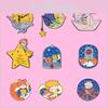 Delightful Little Prince Themed Cartoon Metal Pin Collection Fun Decorative Brooches