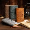 Vintage Strap Handbook Set Creative Note Diary Kraft Paper Notebook