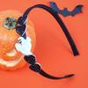 1/4pcs Halloween Day Headband for Girls Glitter Star Headbands Holiday Party Heart Pumpkin Hairbands Children Kids Headwear