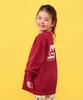 Lee Sweatshirt with Logo Back Sizes Kids' D.RED Print, 110cm-150cm