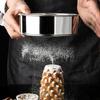 Stainless Steel Fine Mesh Flour Sifter and Strainer Professional Round Sieve for Cake and Bread Kitchen Baking Supplies
