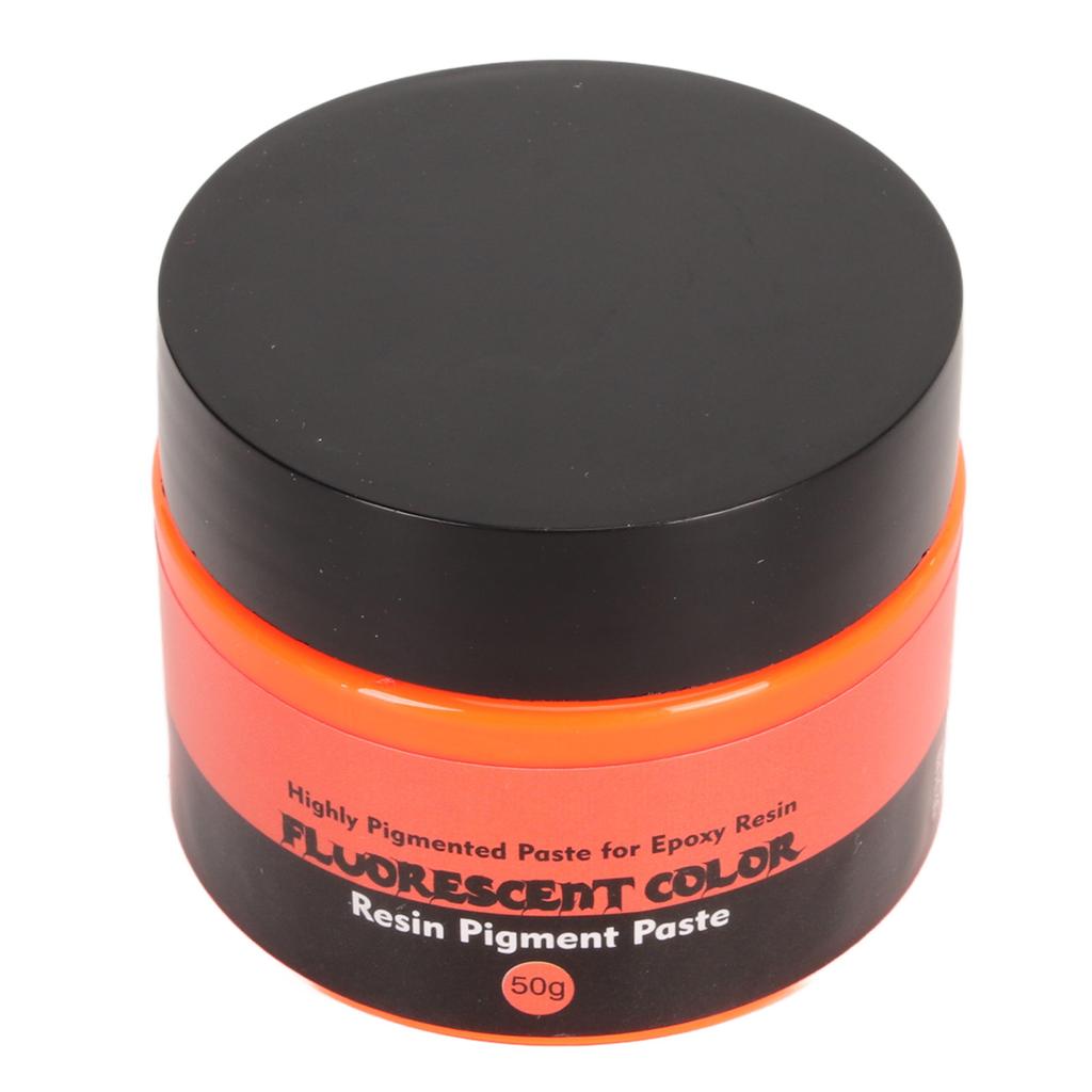 50g Fluorescent Color Resin Pigment Paste High Concentration Highly Pigmented Resin Pigment Paste for Painting Art