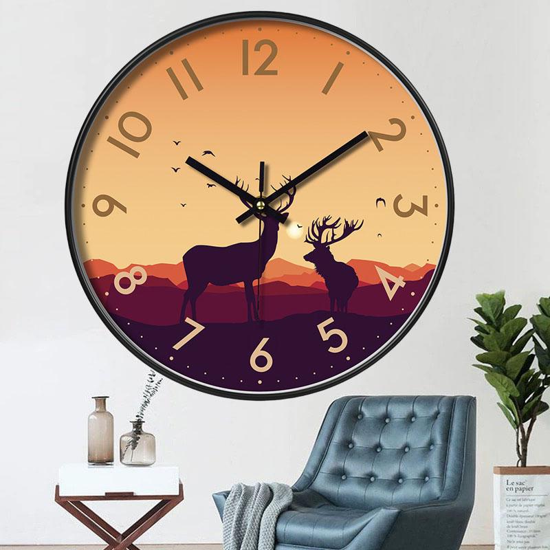 Современные простые пунктуальные настенные часы, простые трехмерные бесшумные нетикающие настенные часы можно использовать для кабинета, спальни, гостиной
