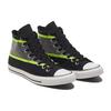 Converse Chuck Taylor All Star Hi-Vis Canvas Wrap Нескользящие Амортизирующие Высокие Кеды для Скейтбординга Унисекс Кроссовки Черный Зеленый Серый 169451C