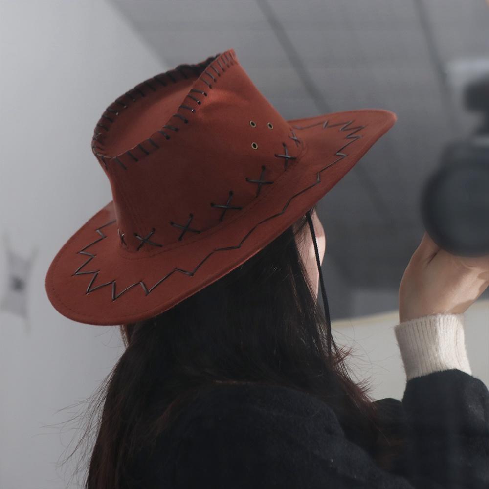 Пляжная кепка для отдыха, солнцезащитный козырек с завязкой, шляпа от солнца, рыцарская шляпа, ковбойская шляпа в стиле вестерн, шляпа ковбойши