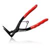 LEONTOOL Long Snap Ring Long 170mm Curved for Brake Caliper Disassembly and Front Fork Car Professional Tool Pliers, 90° Bent, Arm, Long,