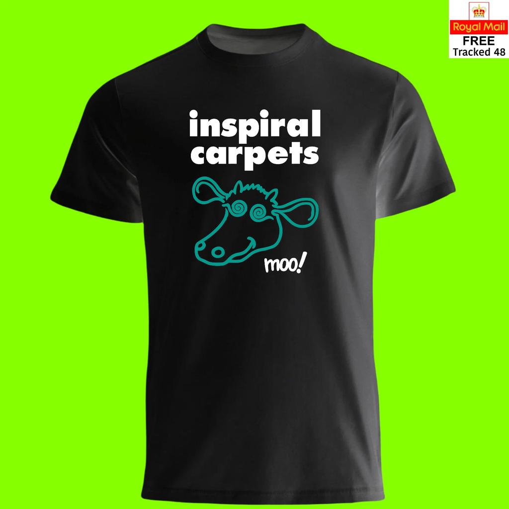 Inspiral Carpets - Футболка - Madchester Инди Рейв Музыкальная Группа 90-х