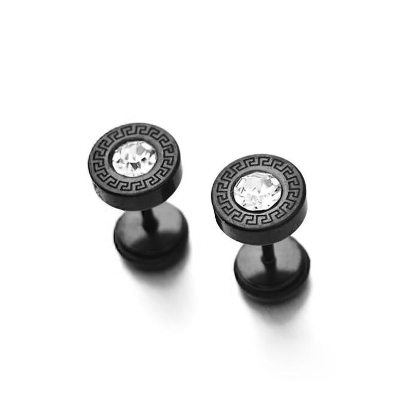 Унисекс мужские серьги-гвоздики для пирсинга ушей панк мужские женские серьги модные серьги из нержавеющей стали ювелирные изделия