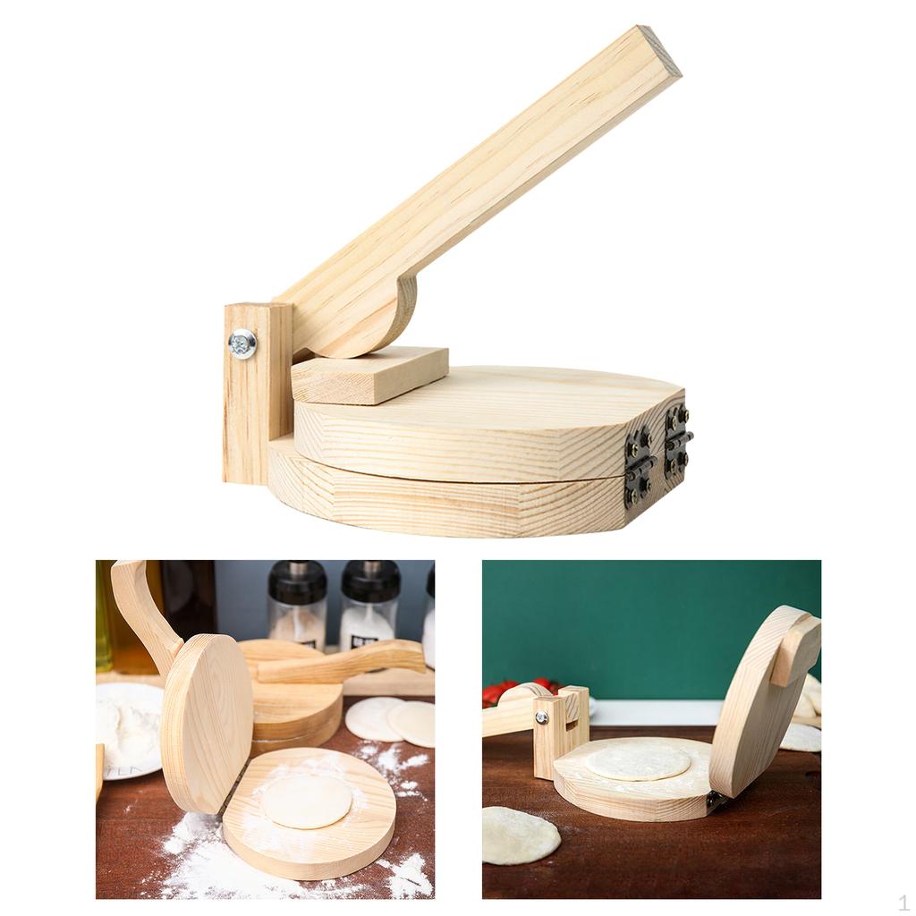 Деревянный пресс для пельменей ручной работы — кухонный инструмент для домашней выпечки