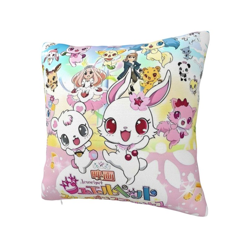 Индивидуальная нордическая Sanrio Jewelpet аниме наволочка для дивана полиэстер мультяшная кавайная наволочка для подушки украшение гостиной