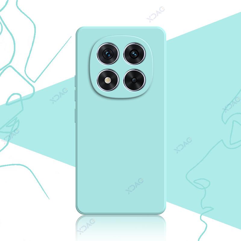 Роскошные двухслойные чехлы для Redmi Note 14 Pro 5G с полной защитой от ударов, задняя крышка RedmiNote14Pro Square Liquid Silicone Coque Shield