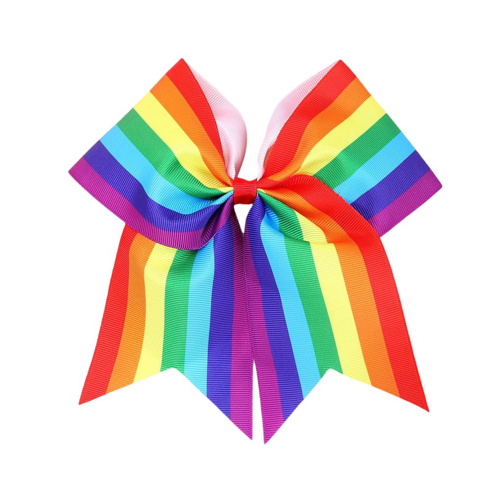 Cute Colorful Bowknot Hair Clip Lovely Ribbon Hair Clip Rainbow Hairpins Barrettes Girls HairPins 2000s Trend