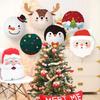 Creative Cartoon Christmas Paper  For Holiday Decors Indoor Outdoors Party Decoration Easy Assembly Sustainable