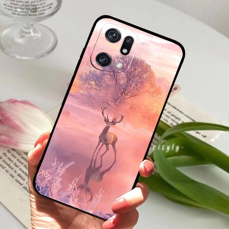 Чехол для OPPO Find X5 Pro, противоударный, мягкий ТПУ, силиконовый чехол для телефона, для OPPO Find X5 Lite, Funda FindX5 X 5 Pro Lite, Capa, мультяшный