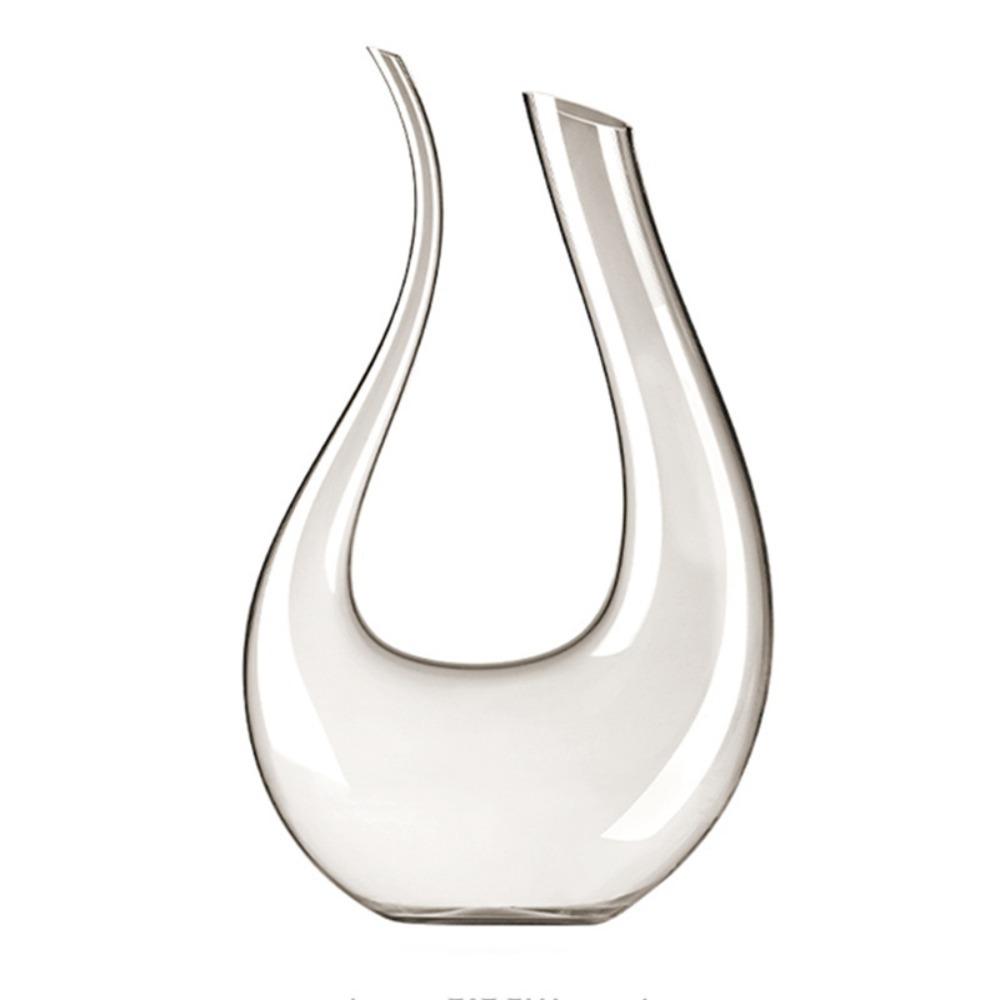 Swan Design U-shaped Wine Decanter 1.2L Wine Dispenser Wine Accessories Carafe Wine Aerator Party