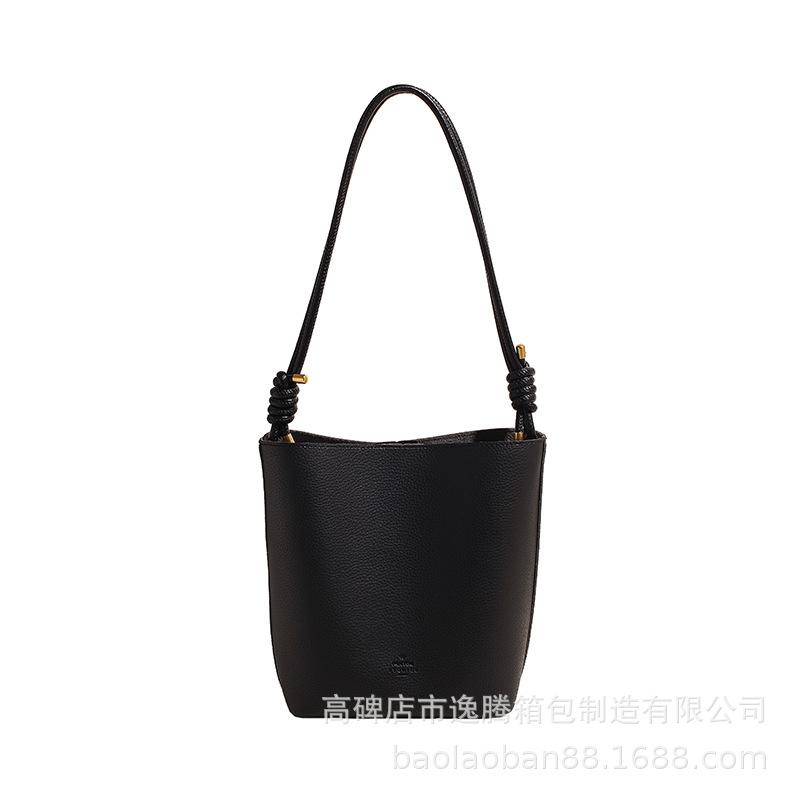 Популярная в этом году сумка женская большая вместительная новинка 2024 года, сумка-мессенджер через плечо, универсальная сумка-ведро для детей и мам