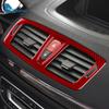 Настоящая мягкая карбоновая наклейка для Renault Megane RS 2009 2010 2011 2012 2013 2014 2015 LHD RHD Автомобильный центральный подлокотник отделка вентиляционного отверстия