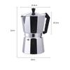 Mocha Coffee Maker Espresso Latte Filter Stove Coffee Maker Espresso Maker Italian Coffee Maker 50/300/450ml Home Coffee Pot