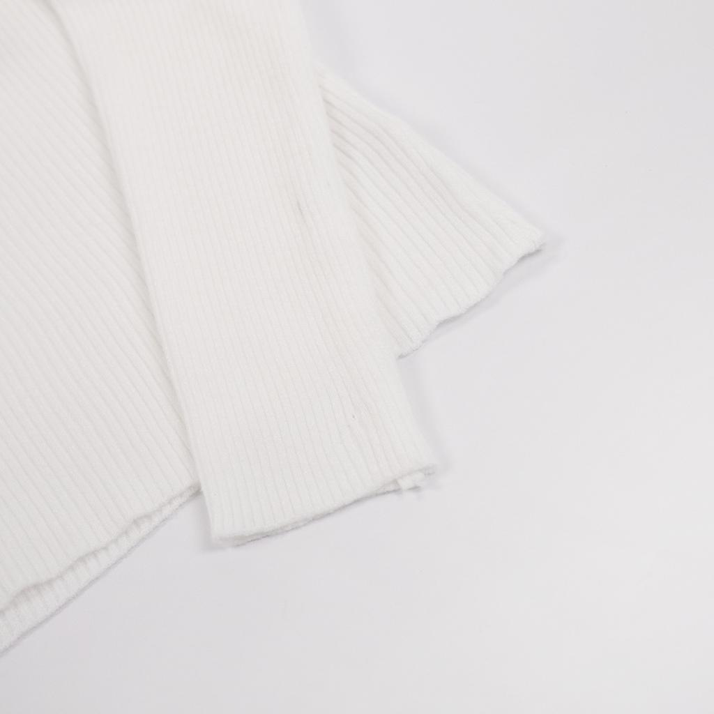 Женский удлиненный свитер с высоким воротом, осенне-зимняя трикотажная рубашка с узким воротом, свитер-пуловер