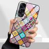 Закаленное Стекло Жесткий Чехол Для Honor 90 Lite 5G Чехол Милый Мраморный Funda Coque Для Honor 90 Pro Honor90 90Lite 90Pro Оболочки Телефона