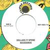 7-дюймовая пластинка NICODEMUS - Dollars Fi Spend HCF1023 Eclipse Records 1988 США Регги, Ска и Даб