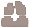 Бежевые велюровые коврики для: Минивэн Mazda MPV II LW (1999-2006 гг.)