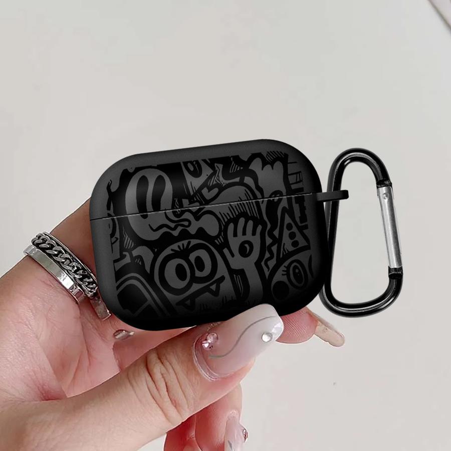 Чехол для Airpods Pro 2 3 Pro2 Pro3 4 1 Чехлы для наушников Обложка Уличное Граффити Искусство